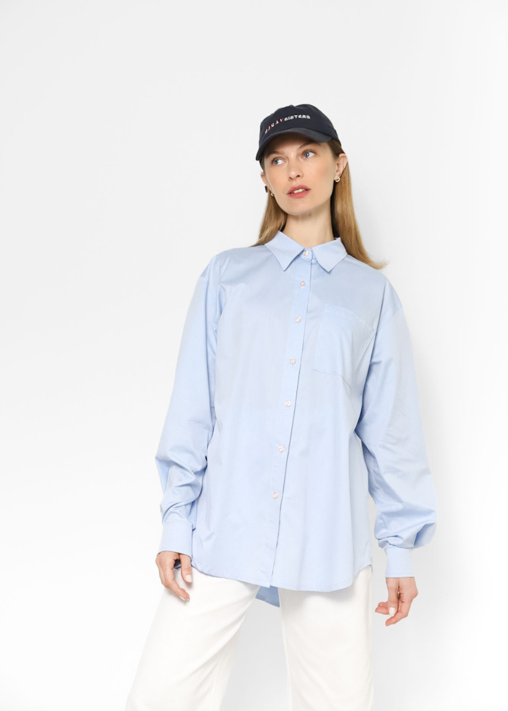 Camisa Classic Celeste