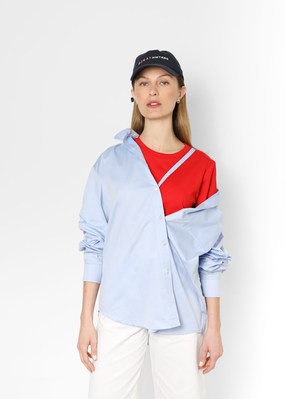 Camisa Classic Celeste
