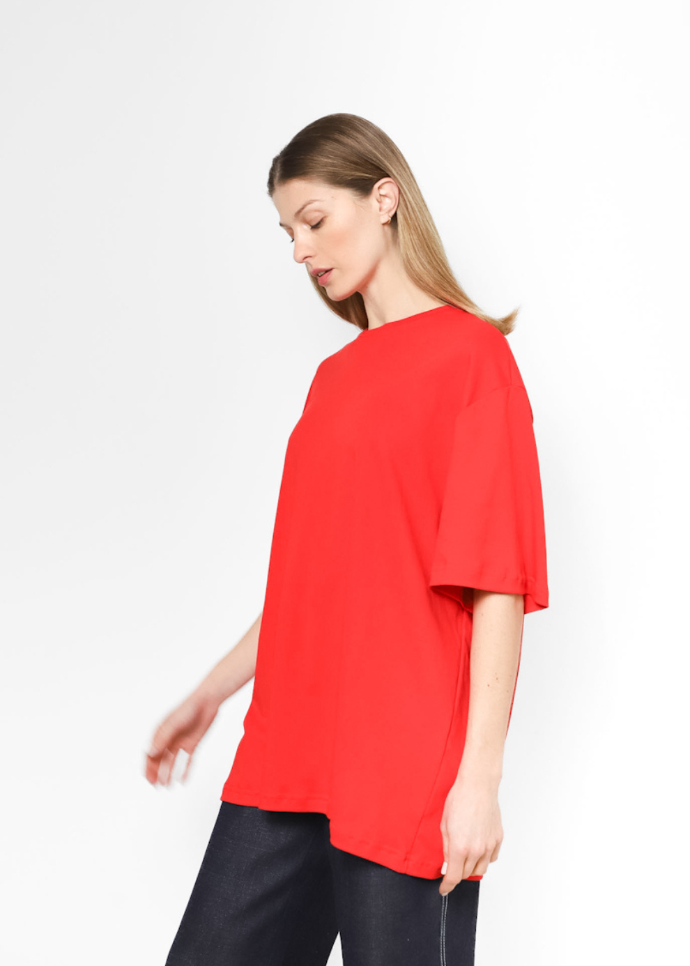 Classic Long Tee Rojo