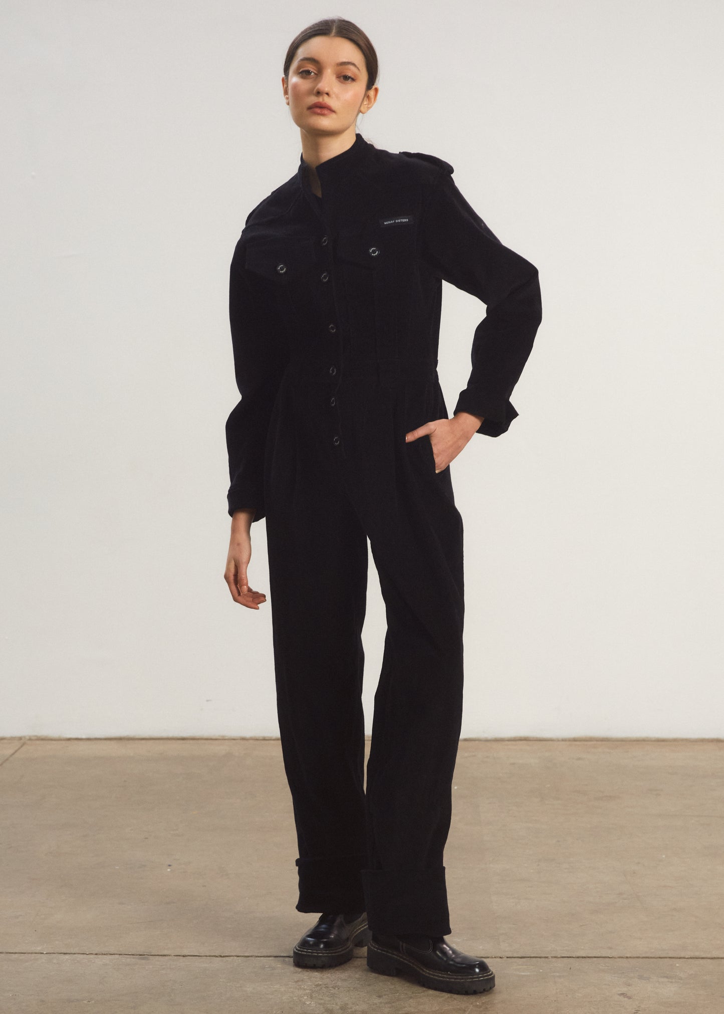 Jumpsuit Worker Cotelé