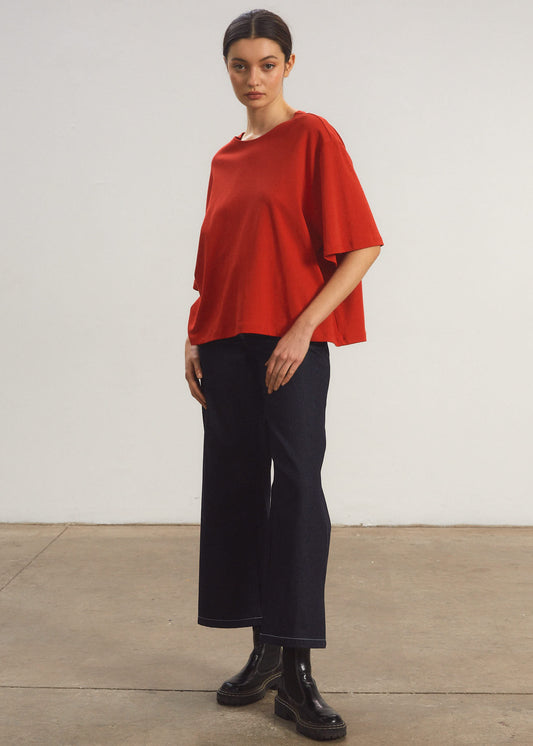 Polera Basic Tee Rojo