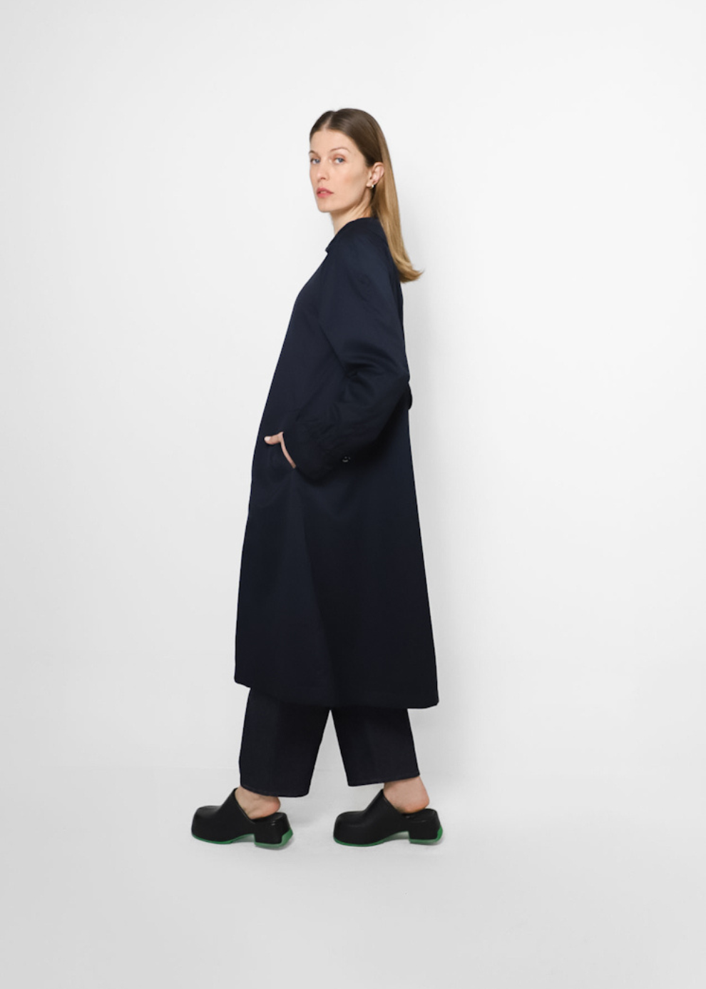 Trench Alma Azul Marino