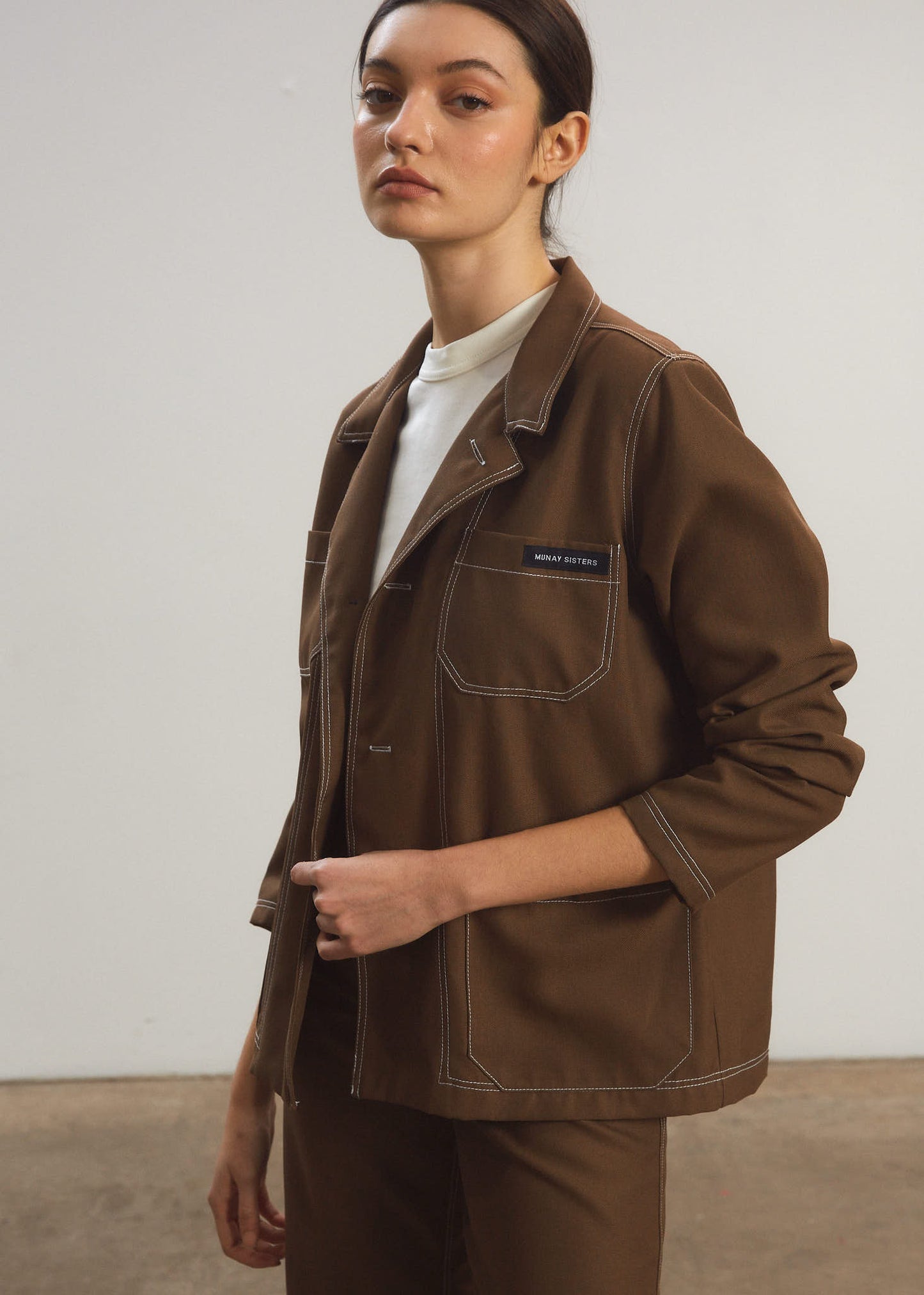Chaqueta Tracey Café