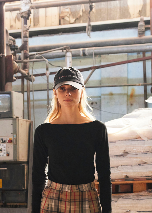 Top Cuello Bote Negro