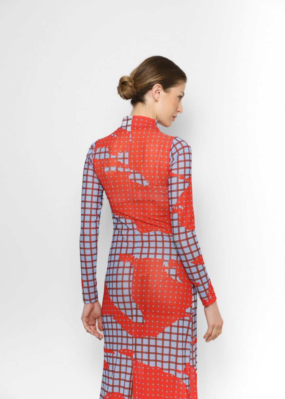 Vestido Tartán Red