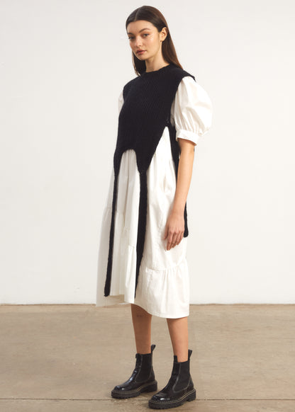 Daphne Hand Knitted Sweater Negro