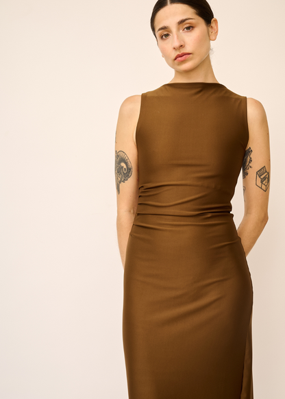 Vestido Wave Oliva