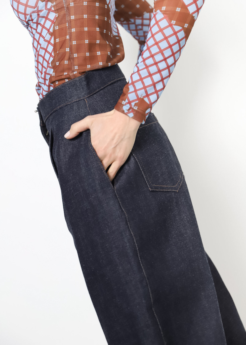 Pantalón Denim Balloon