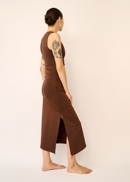 Vestido Wave Café Moro