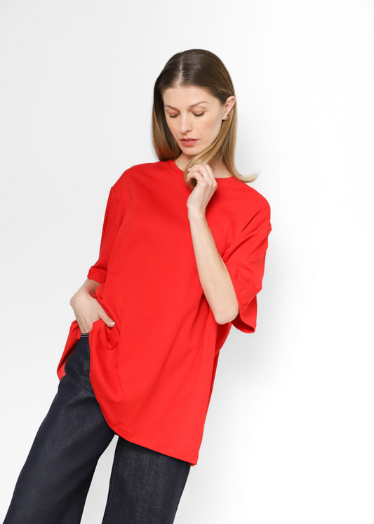 Classic Long Tee Rojo