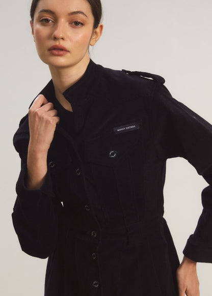 Jumpsuit Worker Cotelé