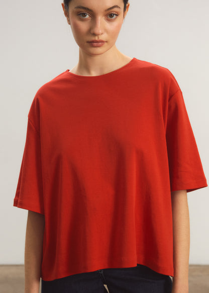 Polera Basic Tee Rojo