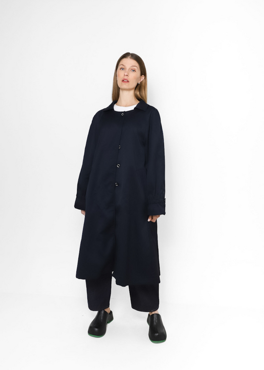 Trench Alma Azul Marino