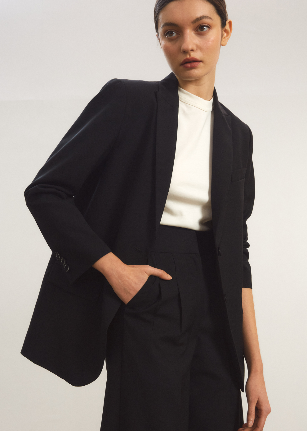 Blazer Phoebe Negro