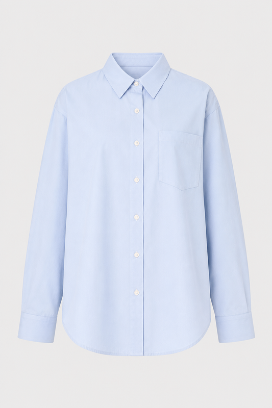 Camisa Classic Celeste