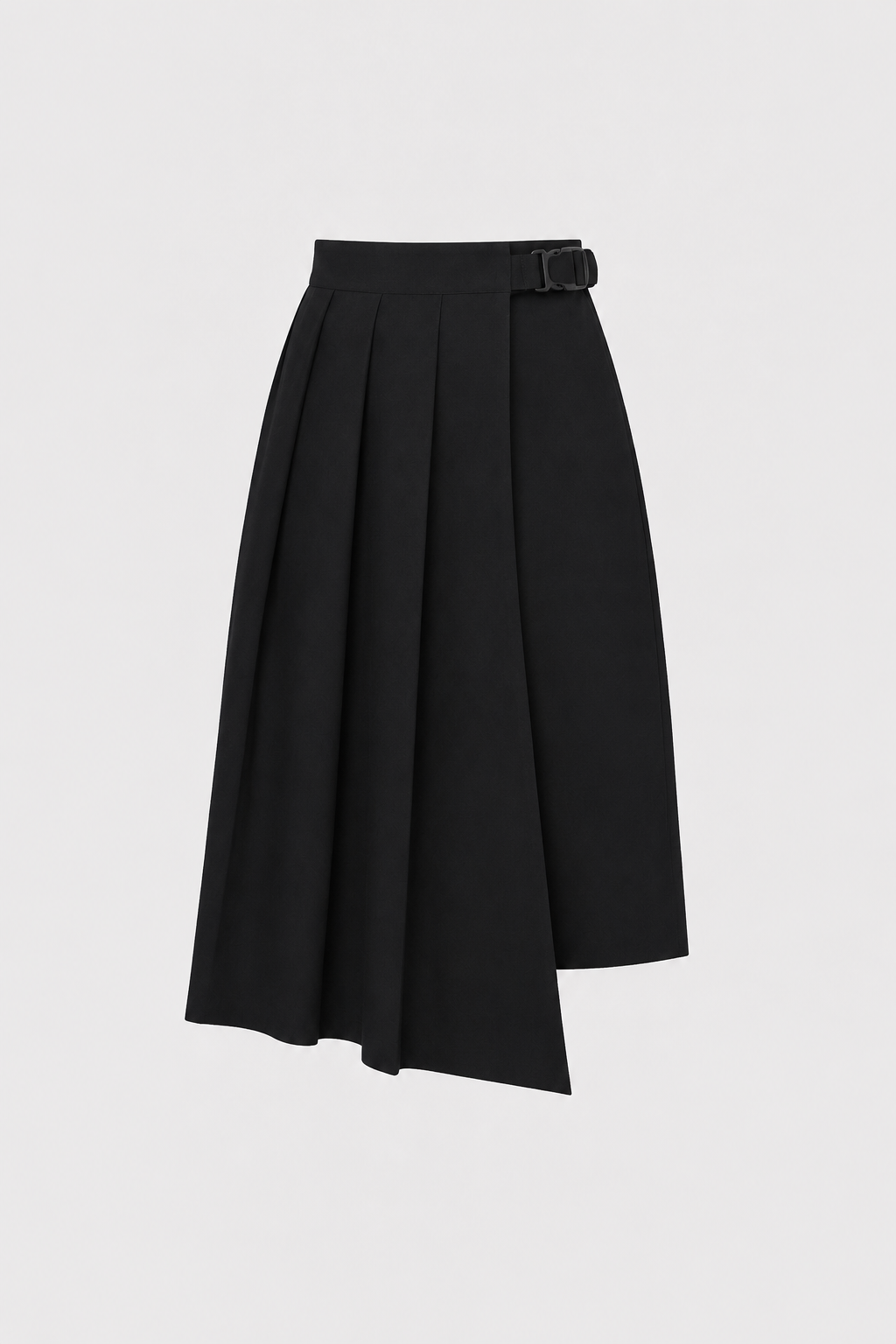 Falda Plisada Sporty Negro