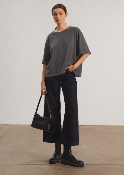 Polera Basic Tee Gris