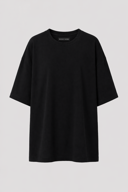 Basic Long Tee Negro