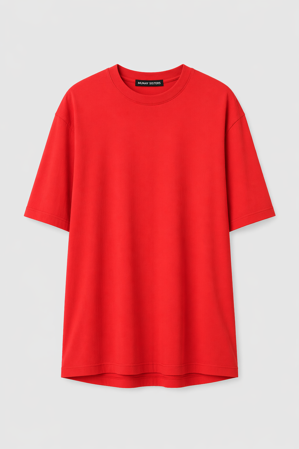 Basic Long Tee Rojo