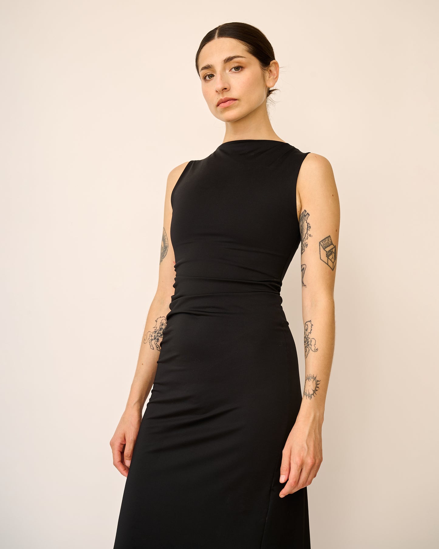 Vestido Wave Negro