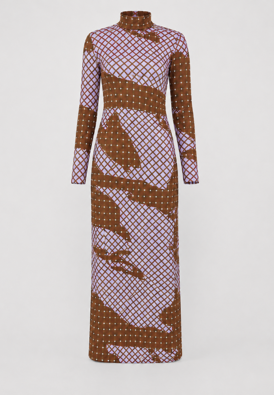 Sporty Sade Dress – Tartán Brown